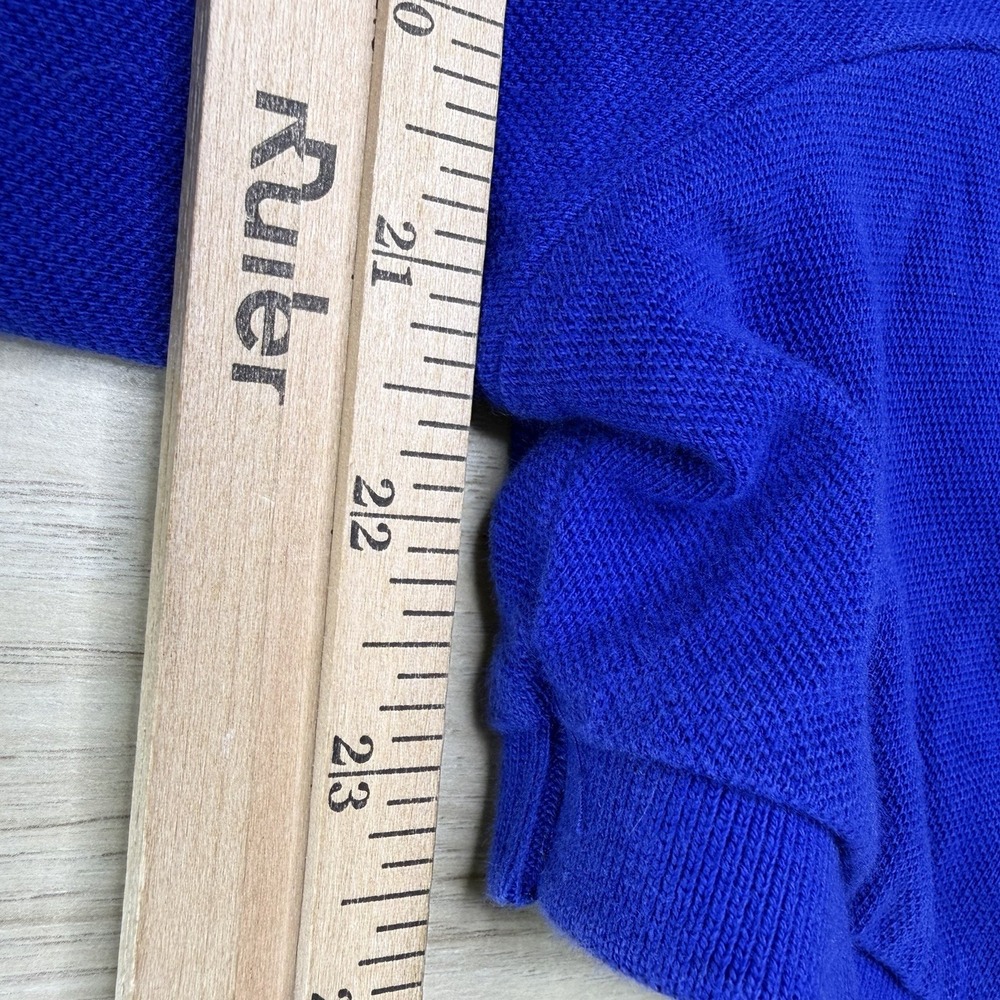 Vintage Polo Ralph Lauren Big Pony Shirt Blue Green Size Large Performance #3 - Picture 10 of 13